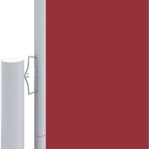 vidaXL Toldo lateral retr&aacute;ctil rojo 180x1200 cm