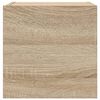 vidaXL Muebles de sal&oacute;n de pared 4 uds roble Sonoma 30,5x30x30 cm