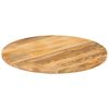 vidaXL Tablero de mesa redondo madera maciza de mango &Oslash; 70x3,8 cm