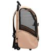 Carro plegable para mascotas multiusos beige