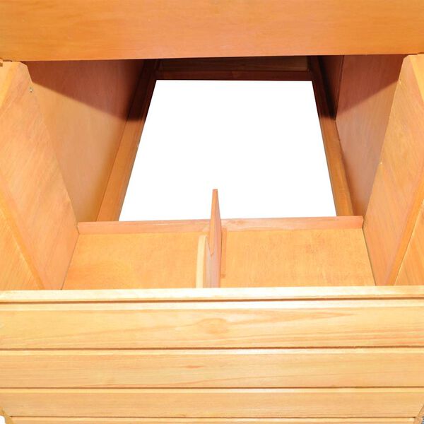 vidaXL Gallinero de madera 295x163x170 cm