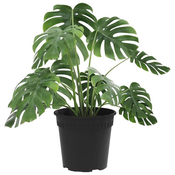 vidaXL Maceta Redonda para Flores 24 pcs Negro &Oslash; 17 x 14 cm Pl&aacute;stico