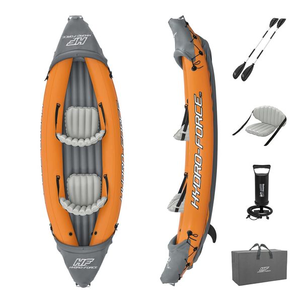 Bestway Juego de kayak hinchable x2 Hydro-Force Rapid