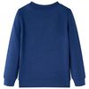 Sudadera infantil azul marino 104