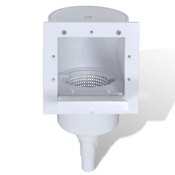 vidaXL Juego de skimmer para piscina 8 piezas 21x25x30,5 cm