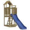 vidaXL Parque infantil de exterior madera de pino impregnada