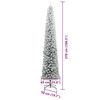 vidaXL &Aacute;rbol de Navidad artificial Verde 270 cm PVC, Acero y Pl&aacute;stico