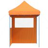 vidaXL Carpa de Fiesta Naranja 200 x 200 x 306 cm Tela Oxford