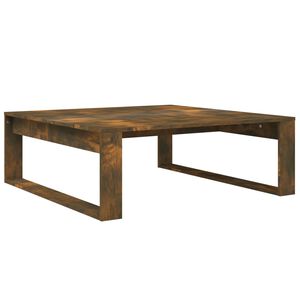 vidaXL Mesa de centro madera de ingenier&iacute;a roble ahumado 100x100x35 cm