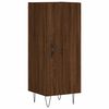 vidaXL Aparador madera de ingenier&iacute;a marr&oacute;n roble 34,5x34x90 cm
