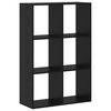 vidaXL Librer&iacute;a Roble Negro 69,5 x 29 x 103,5 cm Madera de ingenier&iacute;a