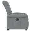vidaXL Sill&oacute;n reclinable el&eacute;ctrico tela gris claro