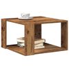 vidaXL Mesa de Caf&eacute; Madera envejecida 51,5 x 51,5 x 30 cm