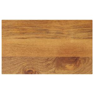 vidaXL Tablero de mesa rectangular madera maciza mango 40x20x3,8 cm