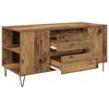 vidaXL Mesa de Caf&eacute; con caj&oacute;n Madera envejecida 102 x 44,5 x 50 cm