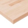 vidaXL Tabla de estantería madera maciza roble sin tratar 40x20x4 cm