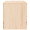 vidaXL Mesitas de noche de pared 2 uds 50x36x40 cm