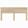 vidaXL Cabecero Roble Sonoma 200 cm Madera contrachapada