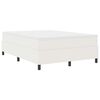 vidaXL Cama tipo Box Spring Crema y 140 x 190 cm Tela de Pana