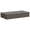 vidaXL Caja de Almacenamiento 24 uds. Tejido no tejido 90 l Gris
