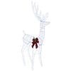 vidaXL Reno Navide&ntilde;o 3D LOVIISA 560 LED Blanco fr&iacute;o 96 x 40 x 180 cm
