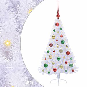 vidaXL &Aacute;rbol de Navidad artificial con 150 LED 120 cm PVC y Acero