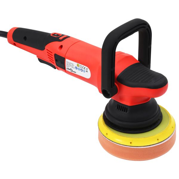 vidaXL Pulidora excéntrica con accesorios doble acción 21 mm 1000 W