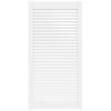 vidaXL Puerta de armario de lamas madera pino blanco 99,3x49,4 cm