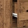 vidaXL Aparador con caj&oacute;n madera antigua 71x35x65 cm Madera ingenier&iacute;a