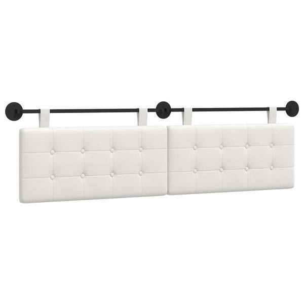 vidaXL Cabecera Colgante Montaje en la pared Cuero sint&eacute;tico