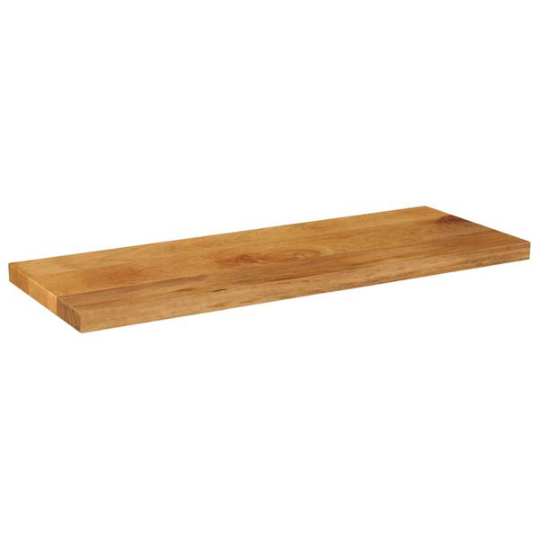 vidaXL Tablero de mesa rectangular madera maciza mango 80x30x2,5 cm