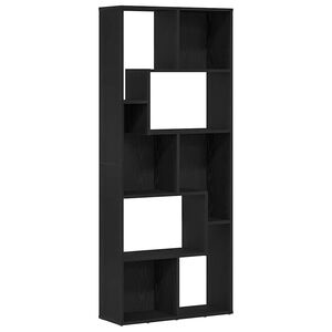 vidaXL Estanter&iacute;a de madera de roble negro 67x24x161 cm