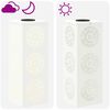 vidaXL Luz de camino LED solar 2 pcs Acero laminado en fr&iacute;o