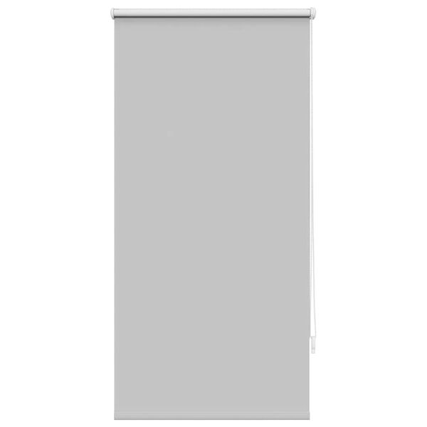 vidaXL Estor enrollable opaco 64,4x120 cm, ancho de tela 60 cm, gris
