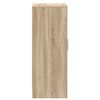 vidaXL Mueble zapatero madera contrachapada roble Sonoma 60x35x92 cm