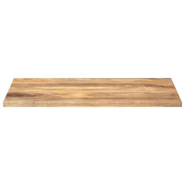 vidaXL Tablero de mesa rectangular madera maciza mango 100x70x2,5 cm