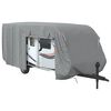 vidaXL Funda para caravana tela no tejida gris 732x250x220 cm