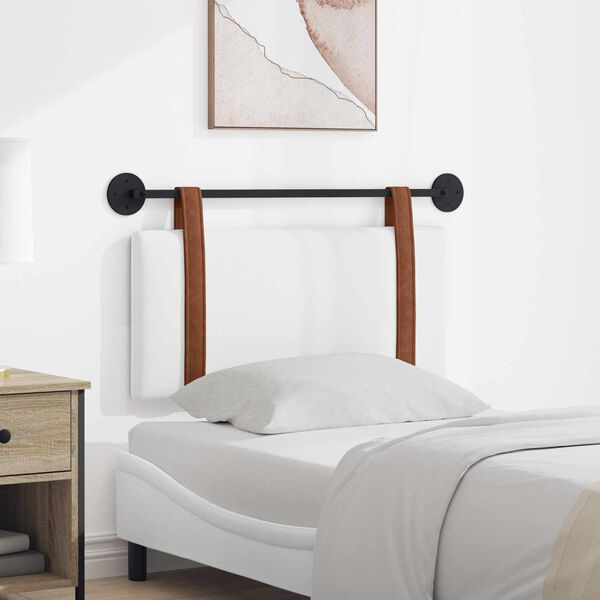 vidaXL Cabecera Colgante Montaje en la pared 90 x 55 x 5 cm PU antiguo