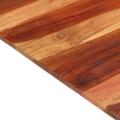 vidaXL Tablero de mesa madera maciza de acacia 15-16 mm 70x70 cm