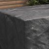 vidaXL Funda para muebles de exterior Negro 172 x 113 x 73 cm 600D
