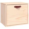vidaXL Armario de pared de madera maciza de pino 40x30x35 cm