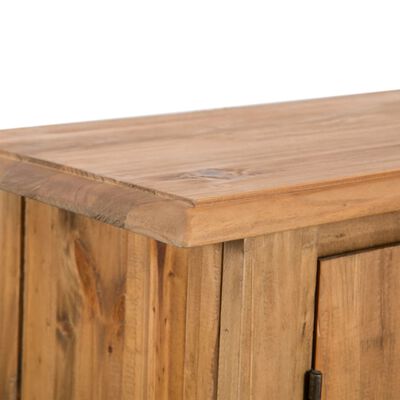 vidaXL Juego de muebles de cuarto de baño de madera reciclada de pino
