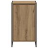 vidaXL Vitrina Roble Artesanal 43 x 36 x 75,5 cm Madera contrachapada