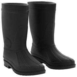 vidaXL Botas de lluvia PVC Talla 39 Negro