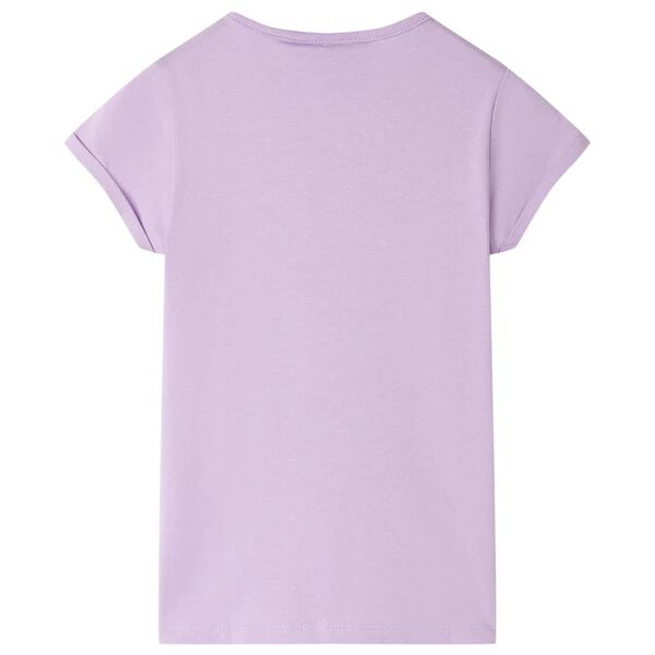 Camiseta infantil lila 104