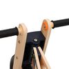 vidaXL Bicicleta de equilibrio para niños estampado naranja