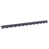 vidaXL Borde de C&eacute;sped 10 uds. 102 x 4 x 4 cm Acero Gris antracita