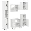 vidaXL Juego de muebles de ba&ntilde;o 5 uds. brillante 61 x 35 x 64 cm