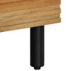 vidaXL Aparador alto madera maciza de mango marr&oacute;n 60x33x100 cm