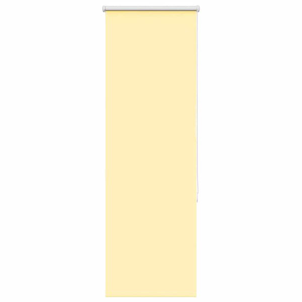 vidaXL Estor Enrollable Opaco Amarillo 40x130 cm Tela Ancho 35,7 cm
